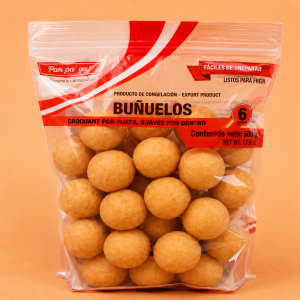 PQ MINIBUÑUELO FREIDO CONGELADO 34 UND X 14 GR