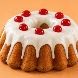CAKE DE NARANJA GRANDE DECORADO X 900 GR