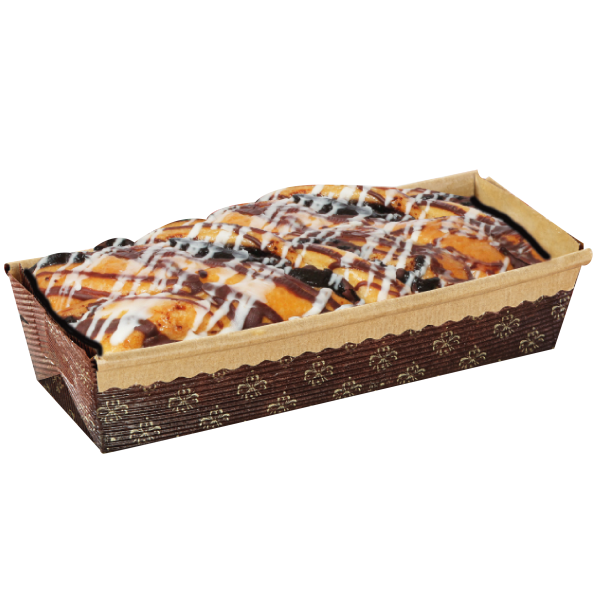 PAN TRENZA DE CHOCOLATE 1 UND X 380 GR